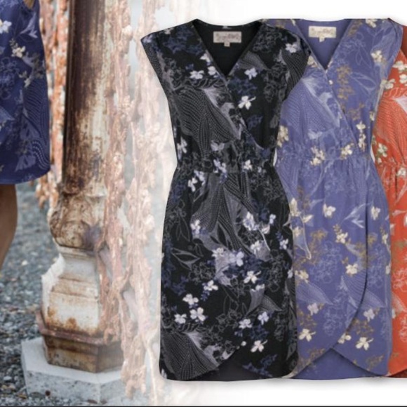 Aventura Yardley dress organic cotton floral L wrap skirt - Picture 11 of 12